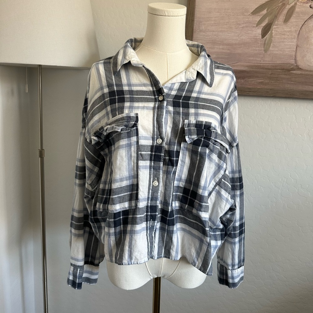 Abercrombie & Fitch | Cropped Flannel